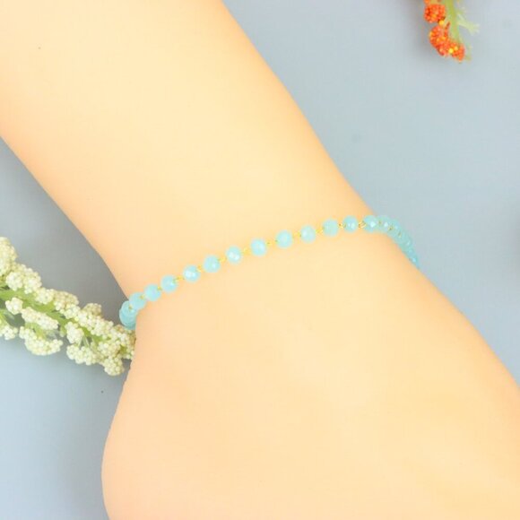 Handmade Anklet – A Stylish Choice for Women, Thoughtful Gift Idea, EVCH1181 - Picture 2 of 9